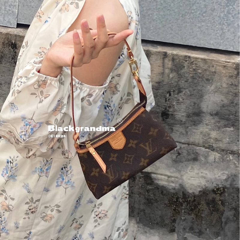 LV M40309 Delightful mini 迷你小手提手拿包晚宴包麻將包-31