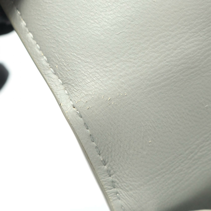 BALENCIAGA HOURGLASS XS 肩背包 灰色皮革 二手 女士-7