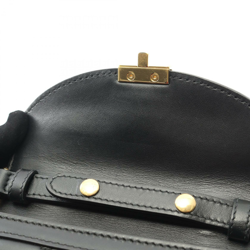 GUCCI GG Matelasse 2Way 斜背鏈條包 724499 黑色皮革 二手-6