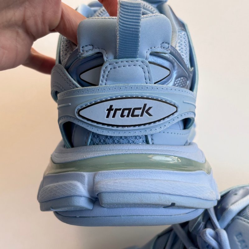 ::BALENCIAGA:: Track Sneaker 水藍色運動鞋 潮鞋 休閒鞋 潮流 (38號)-7