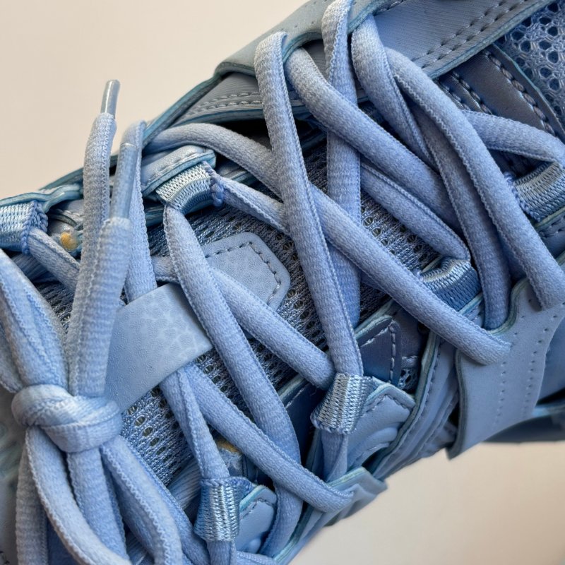 ::BALENCIAGA:: Track Sneaker 水藍色運動鞋 潮鞋 休閒鞋 潮流 (38號)-14