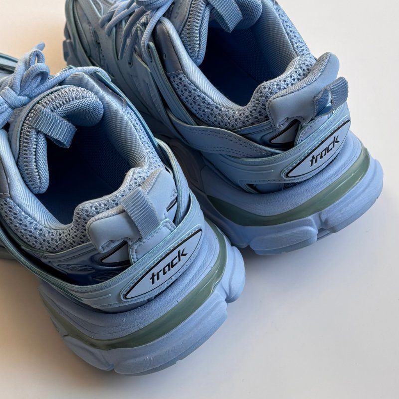 ::BALENCIAGA:: Track Sneaker 水藍色運動鞋 潮鞋 休閒鞋 潮流 (38號)-19