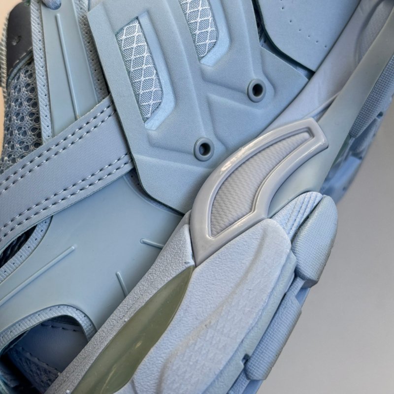 ::BALENCIAGA:: Track Sneaker 水藍色運動鞋 潮鞋 休閒鞋 潮流 (38號)-22