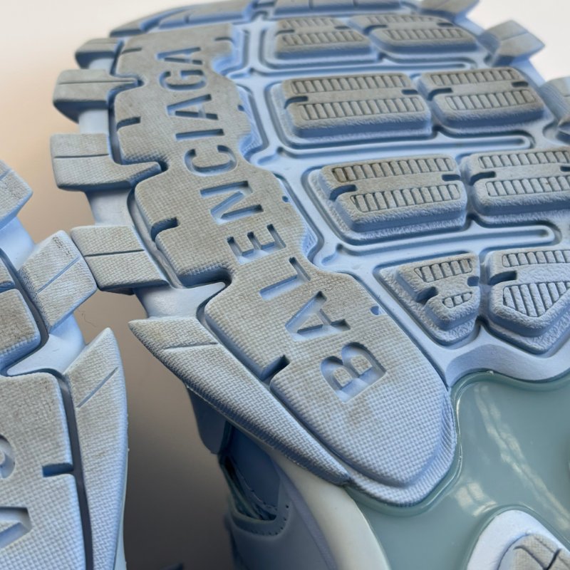 ::BALENCIAGA:: Track Sneaker 水藍色運動鞋 潮鞋 休閒鞋 潮流 (38號)-30