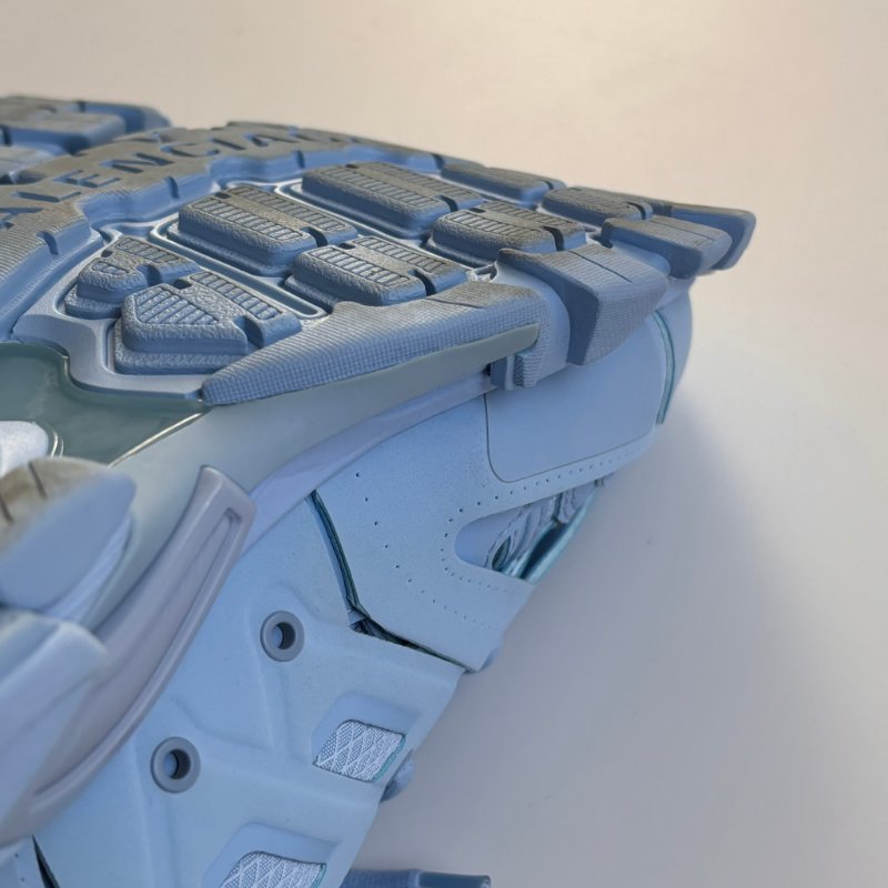 ::BALENCIAGA:: Track Sneaker 水藍色運動鞋 潮鞋 休閒鞋 潮流 (38號)-34