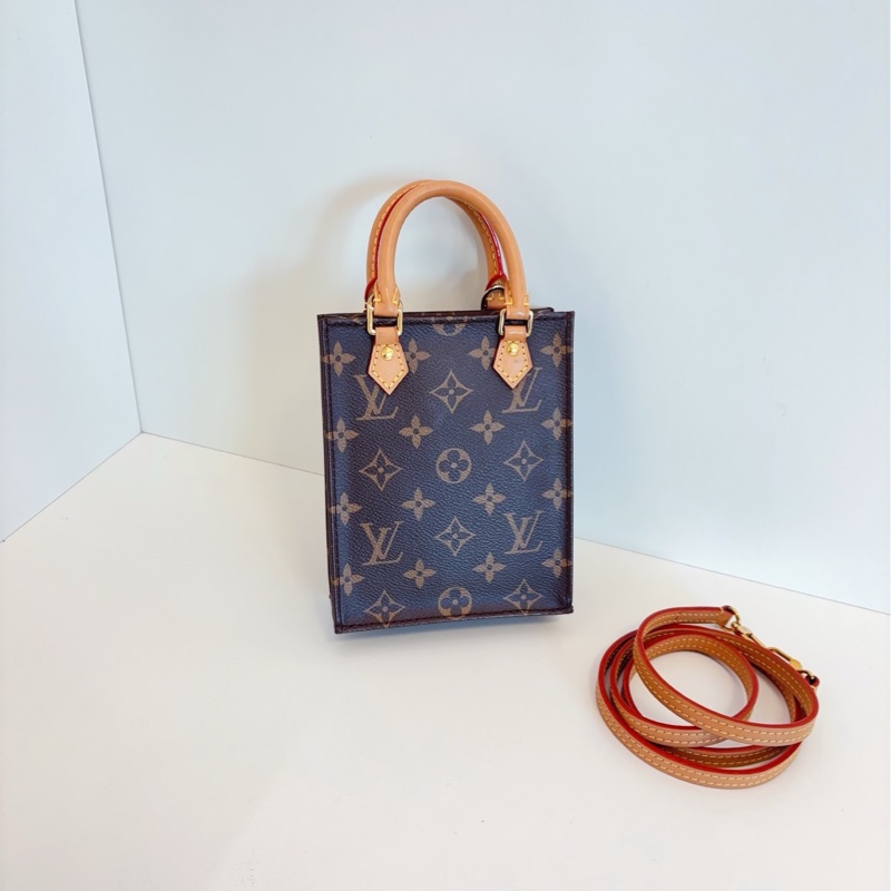 【98新🆕】LV  mini tote 老花迷你琴譜包 手提包單肩包斜挎包-1