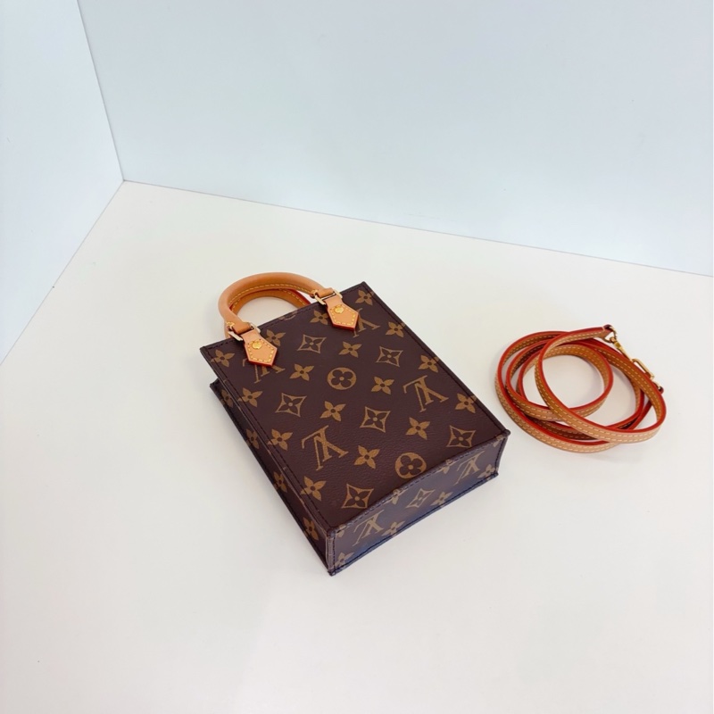 【98新🆕】LV  mini tote 老花迷你琴譜包 手提包單肩包斜挎包-6