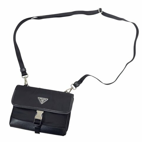 PRADA 三角標 斜揹袋