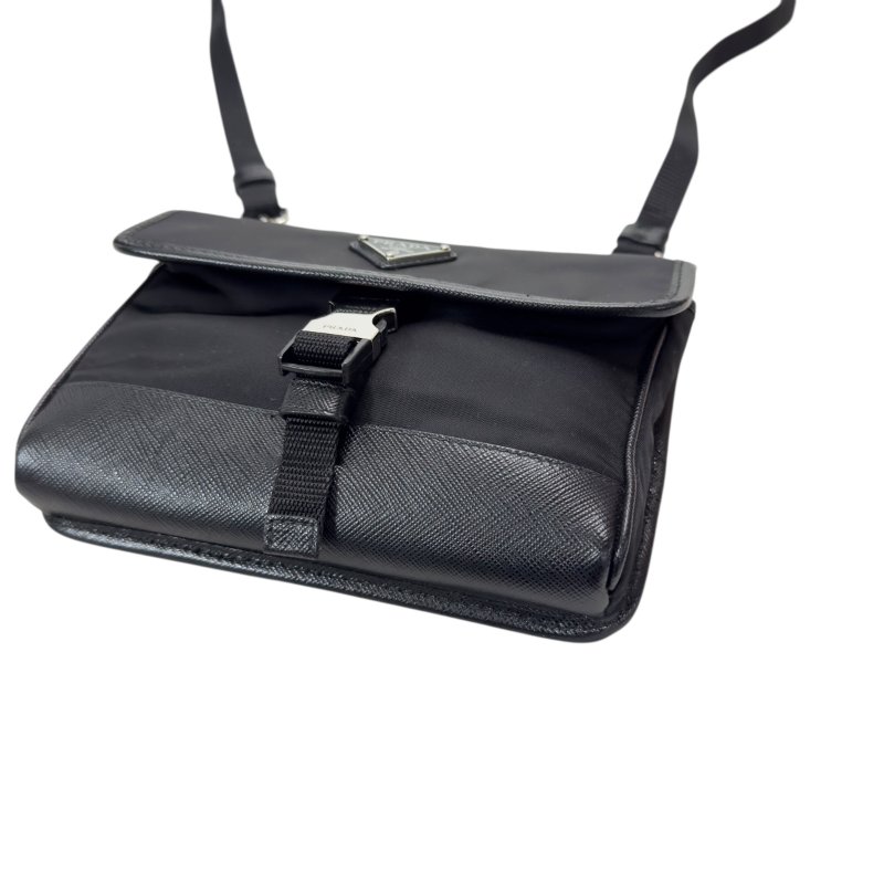 PRADA 三角標 斜揹袋-6