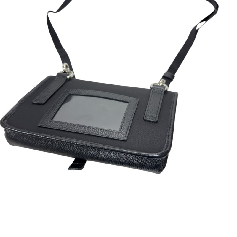 PRADA 三角標 斜揹袋-8