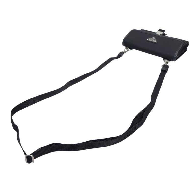 PRADA 三角標 斜揹袋-10