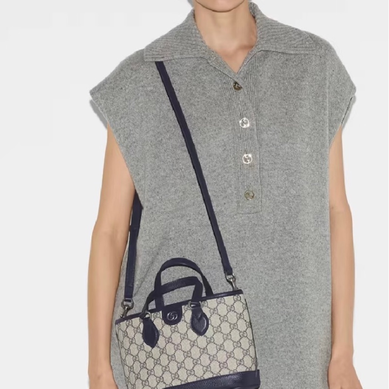 台灣購證全配 Gucci Ophidia mini tote 托特子母包-3
