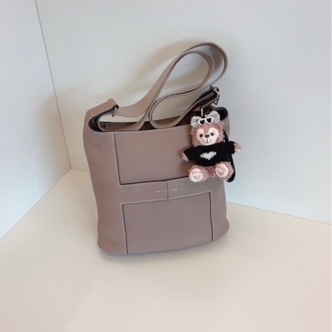 【98新🆕】Hermes Vintage絕版Good News大象灰🐘全皮水桶斜挎包