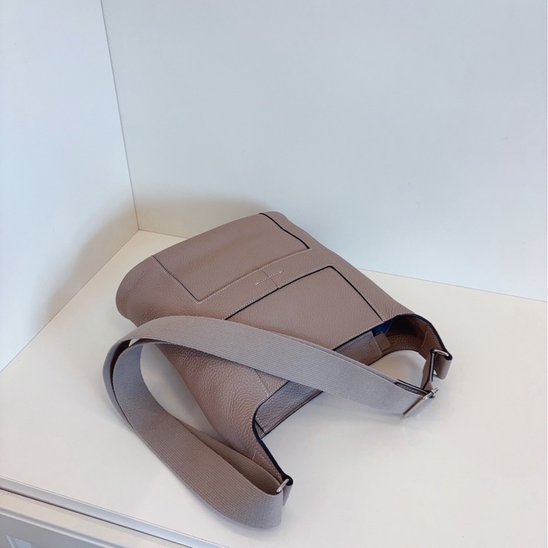 【98新🆕】Hermes Vintage絕版Good News大象灰🐘全皮水桶斜挎包-3