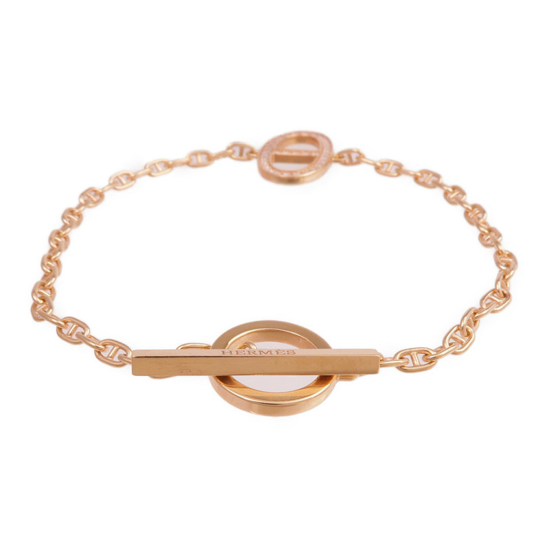 HERMES 18K玫瑰金Farandole Bracelet手鏈-2