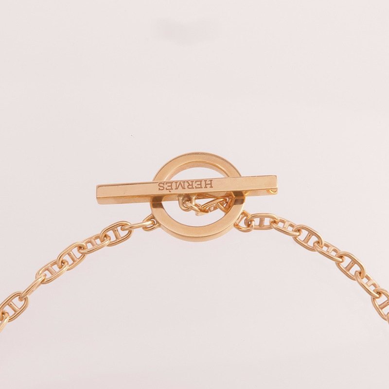 HERMES 18K玫瑰金Farandole Bracelet手鏈-4