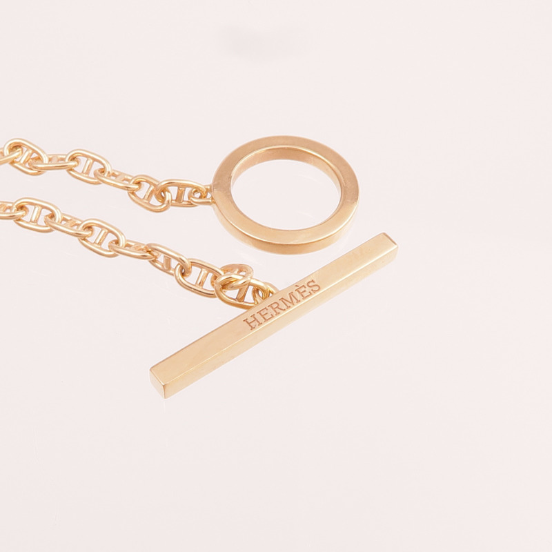 HERMES 18K玫瑰金Farandole Bracelet手鏈-5