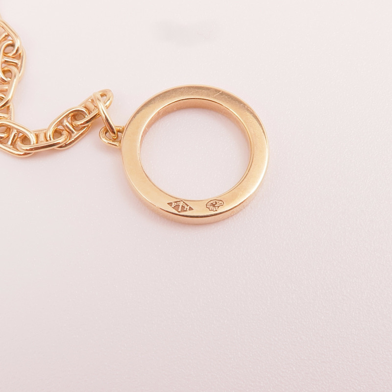 HERMES 18K玫瑰金Farandole Bracelet手鏈-8