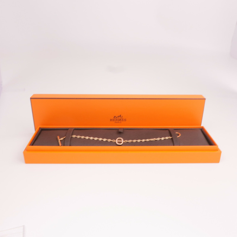 HERMES 18K玫瑰金Farandole Bracelet手鏈-11