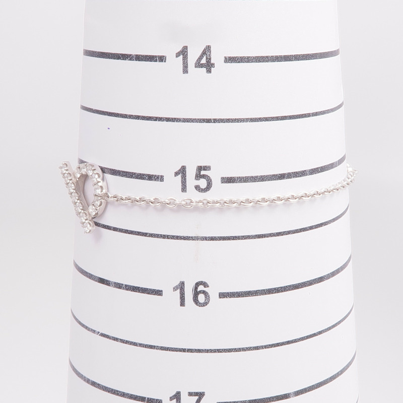 HERMES 18K白金Finesse Bracelet手鏈-8