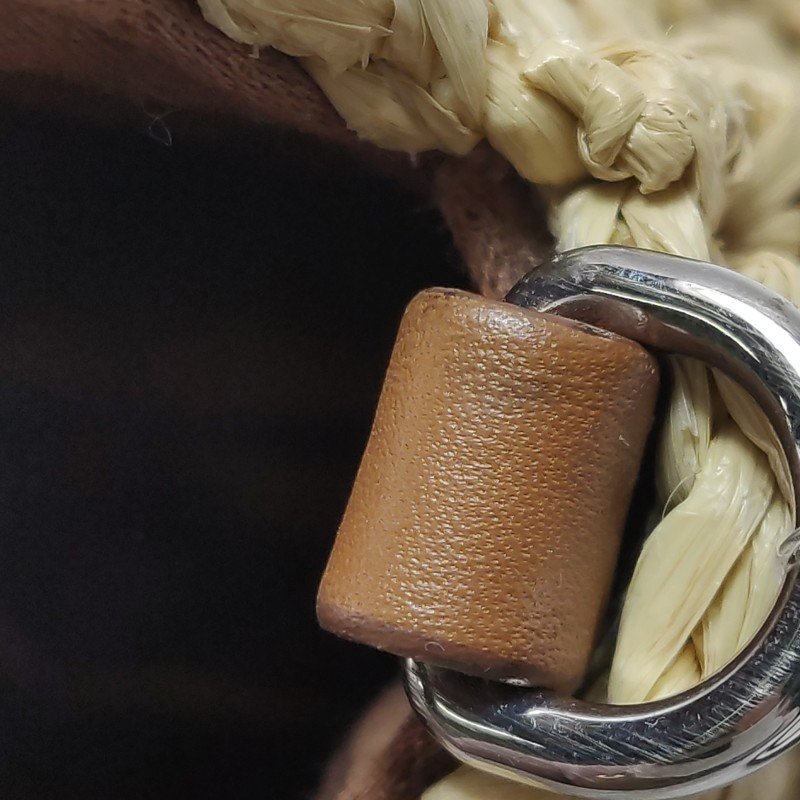 Miu Miu Miu Crystal 系列牛皮編織珩縫鑽飾單肩包-13