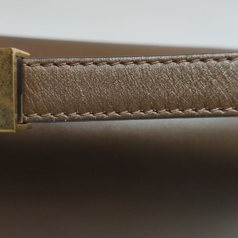 Celine Classic Box豆腐包小號牛皮純色按壓式鎖扣單肩包-10