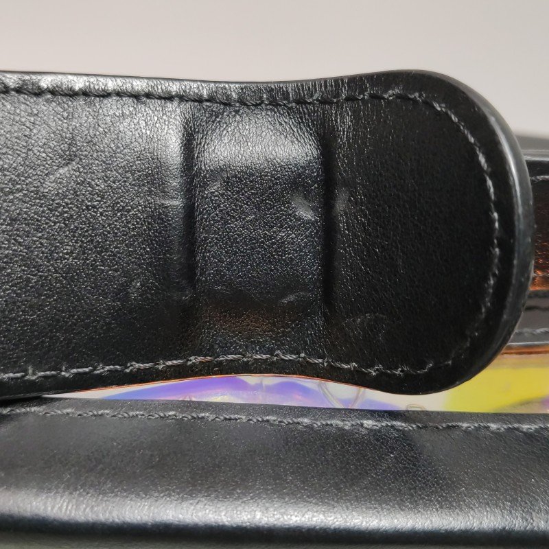 Louis Vuitton(LV)SoftTrunk牛皮老花壓紋透明鉚釘包角斜挎包單肩包-21