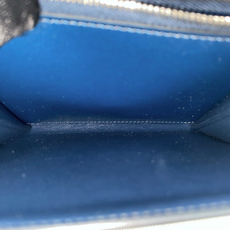 HERMES 銀扣康康錢包 13*11*3 98新配件塵袋-2