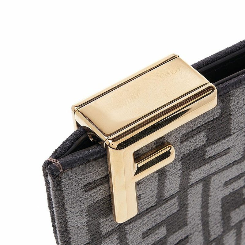 【包稅】FENDI 女士 FF 提花布料手拿包-7