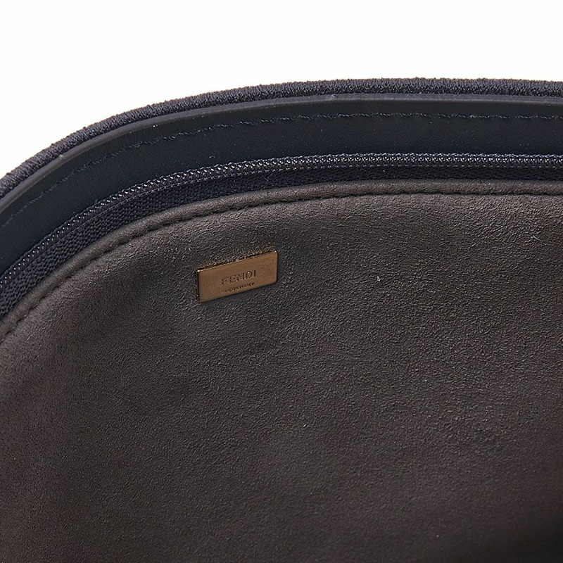 【包稅】FENDI 女士 FF 提花布料手拿包-9