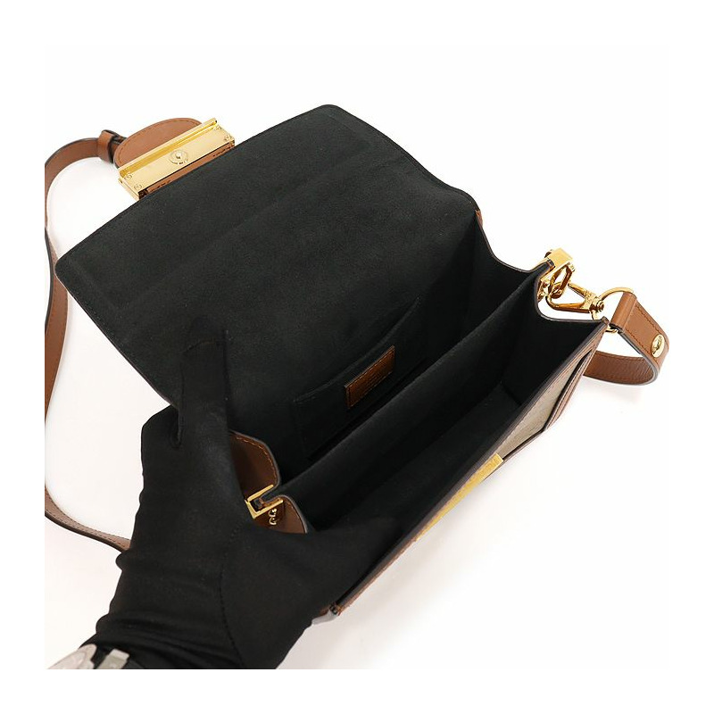 【包稅】LOUIS VUITTON M44580 Monogram Reverse 帆布迷你 Dauphine 肩背包-3