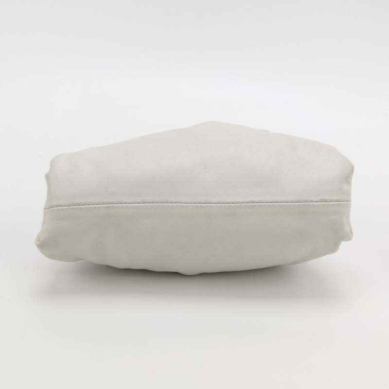 Bottega Veneta Pouch雲朵包迷你牛皮純色褶皺斜挎包單肩包-5