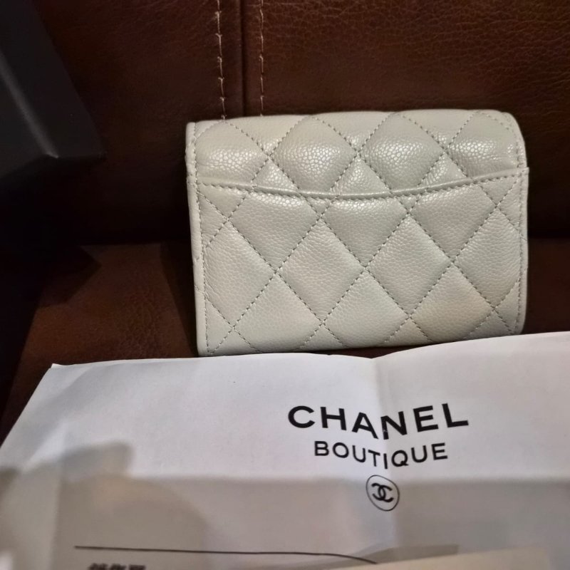 全新香奈兒 新款卡包, 拉鏈款-4
