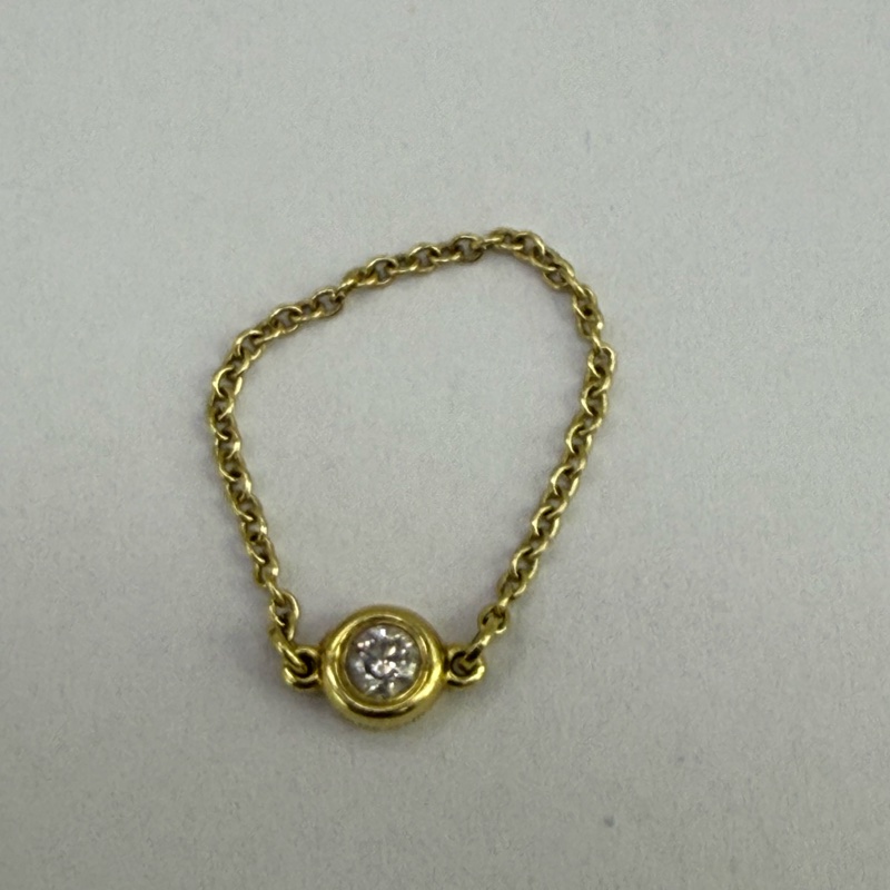 Tiffany & Co 18k 黃金with Diamond size : EU 49-1