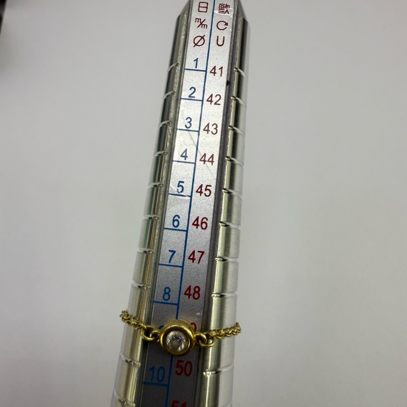 Tiffany & Co 18k 黃金with Diamond size : EU 49-2