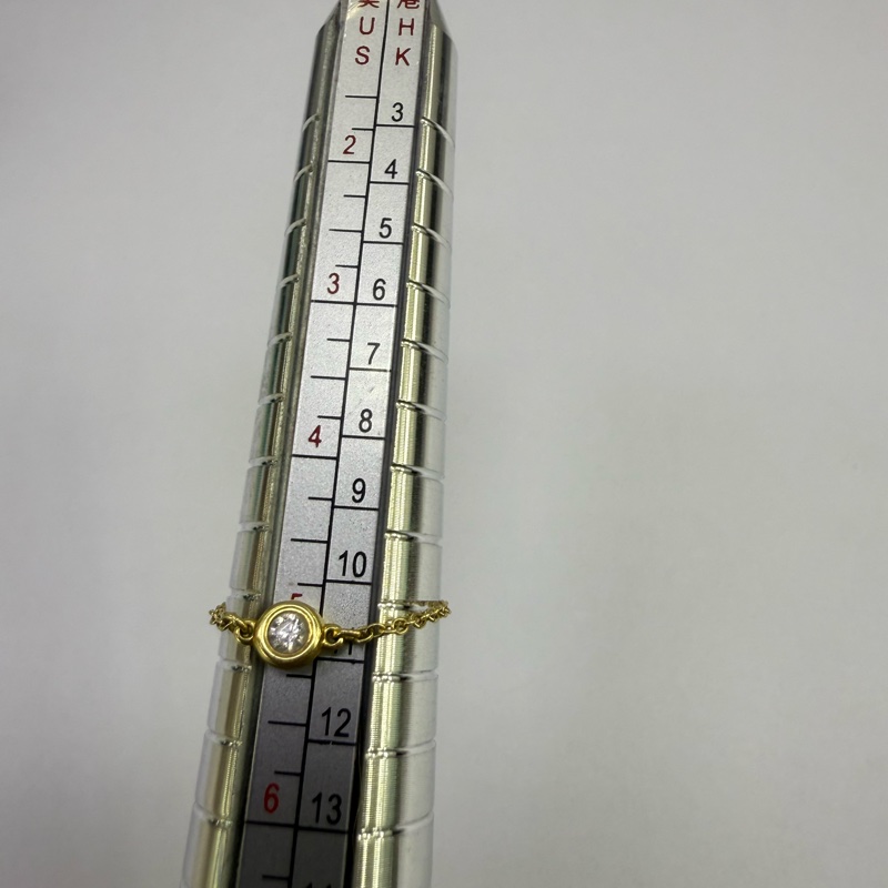 Tiffany & Co 18k 黃金with Diamond size : EU 49-3