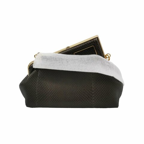 Fendi First小號蛇皮純色單肩包