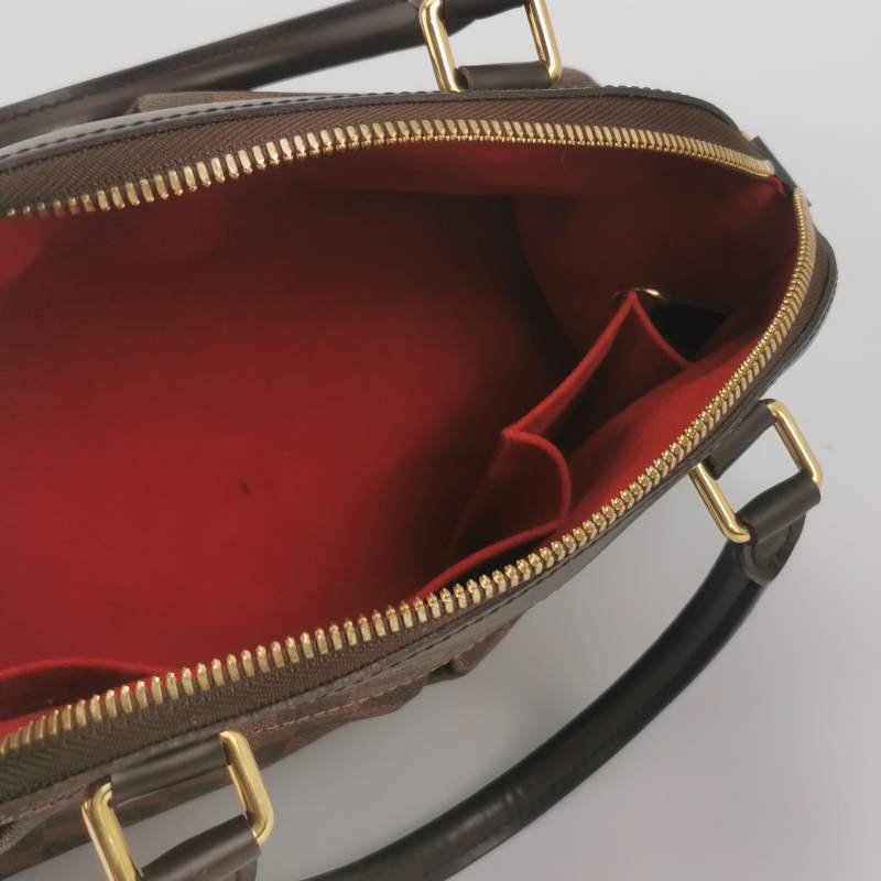 Louis Vuitton(LV)Trevi牛皮棋盤格褶襇單肩包-6