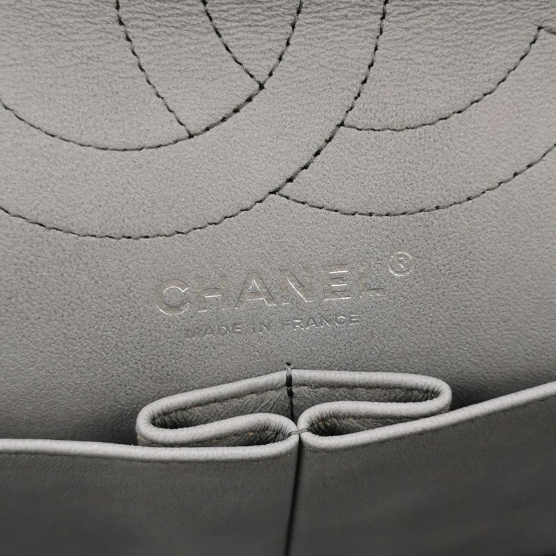 Chanel 2.55 Flag Bag季節限定款大號羊皮漸變色矩形旋扣單肩包-7