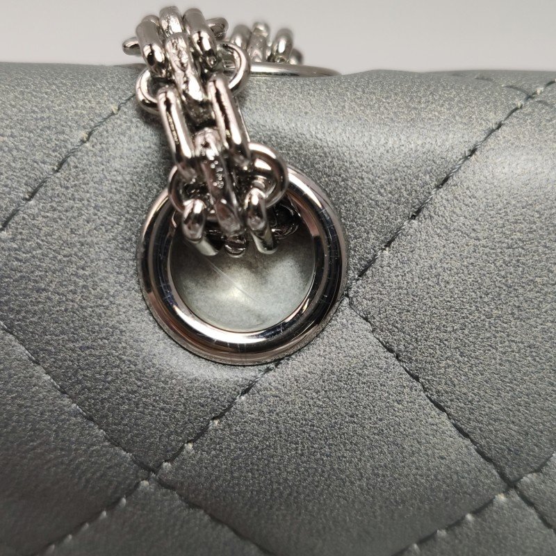 Chanel 2.55 Flag Bag季節限定款大號羊皮漸變色矩形旋扣單肩包-12