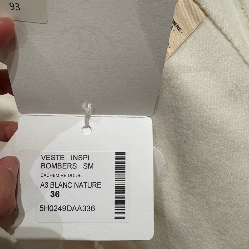 吊牌還在 HERMÈS 愛馬仕雙面羊絨馬甲-13