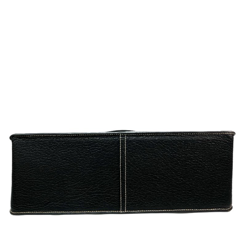 △ Hermes 愛馬仕 Black Epsom Calfskin White Bus 39 Tote Bag Stamp [C] 黑色壓紋小牛皮托特袋[C]刻 - 257026460-5