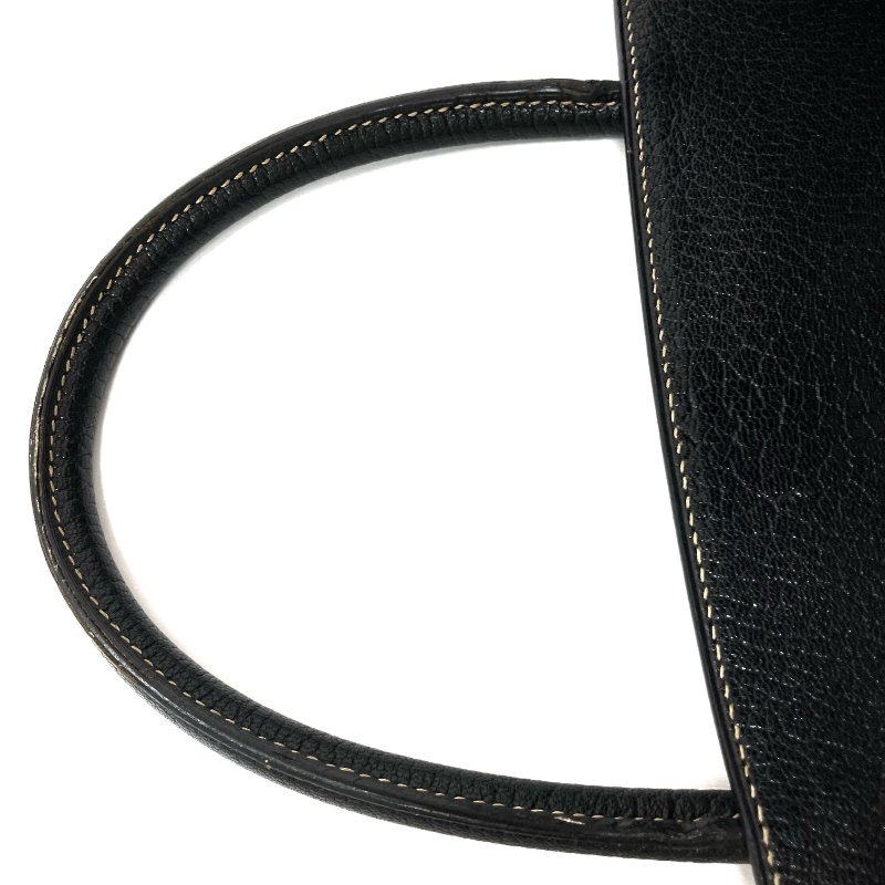 △ Hermes 愛馬仕 Black Epsom Calfskin White Bus 39 Tote Bag Stamp [C] 黑色壓紋小牛皮托特袋[C]刻 - 257026460-12