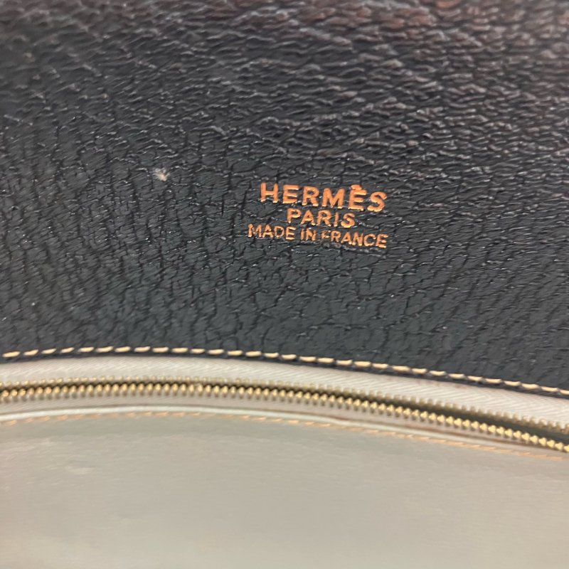 △ Hermes 愛馬仕 Black Epsom Calfskin White Bus 39 Tote Bag Stamp [C] 黑色壓紋小牛皮托特袋[C]刻 - 257026460-17