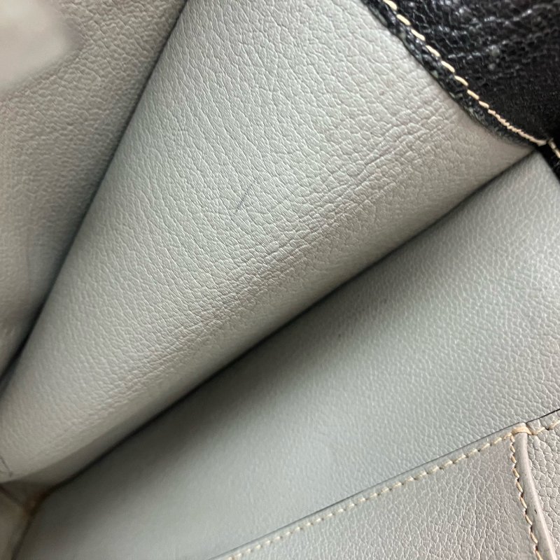 △ Hermes 愛馬仕 Black Epsom Calfskin White Bus 39 Tote Bag Stamp [C] 黑色壓紋小牛皮托特袋[C]刻 - 257026460-21