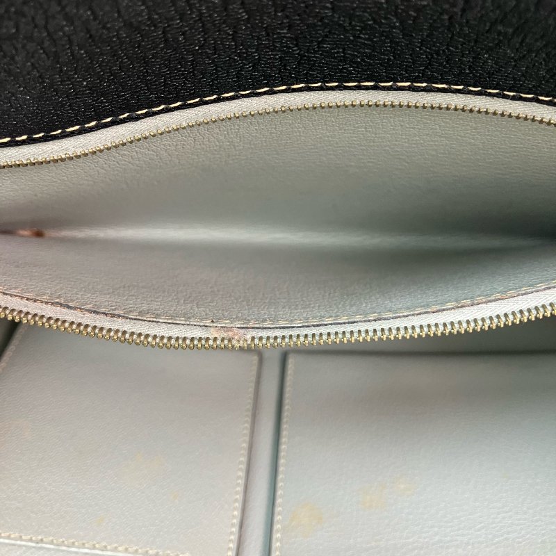 △ Hermes 愛馬仕 Black Epsom Calfskin White Bus 39 Tote Bag Stamp [C] 黑色壓紋小牛皮托特袋[C]刻 - 257026460-24