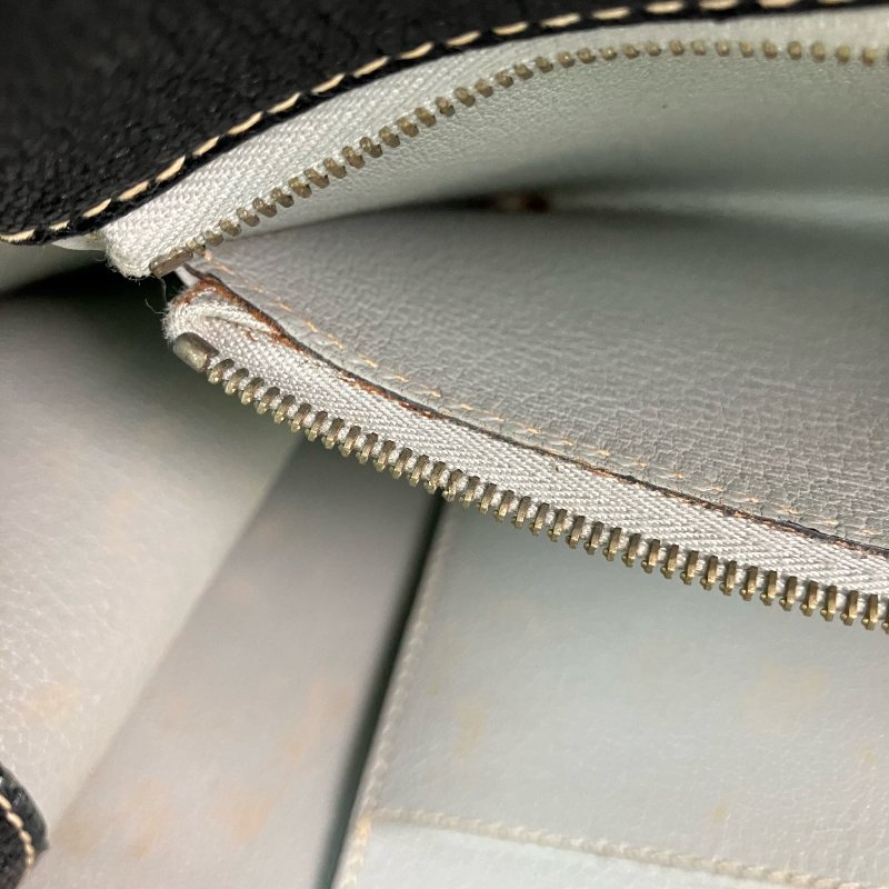 △ Hermes 愛馬仕 Black Epsom Calfskin White Bus 39 Tote Bag Stamp [C] 黑色壓紋小牛皮托特袋[C]刻 - 257026460-25