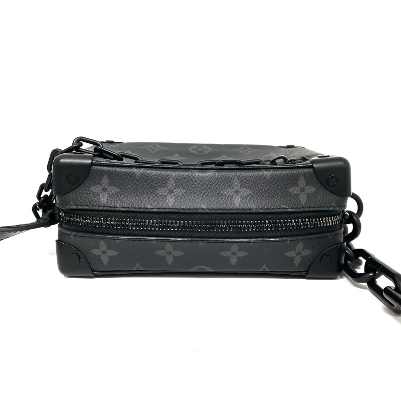 △ Louis Vuitton 路易威登 Black Coated Canvas Monogram Mini Soft Trunk Shoulder Bag M44735 黑色塗層帆布經典老花肩背袋 - 257026853-6