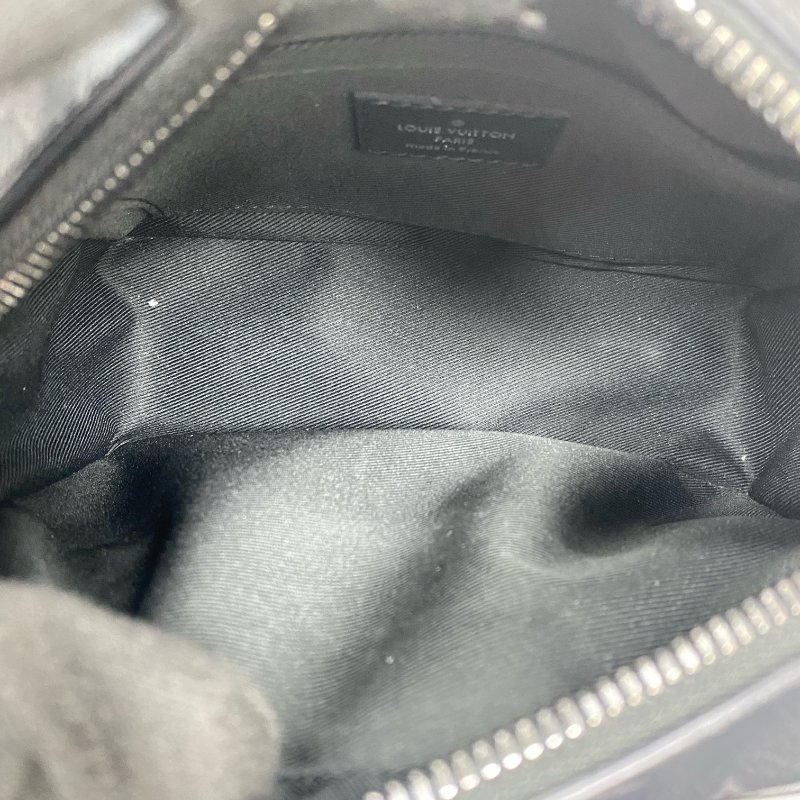 △ Louis Vuitton 路易威登 Black Coated Canvas Monogram Mini Soft Trunk Shoulder Bag M44735 黑色塗層帆布經典老花肩背袋 - 257026853-14