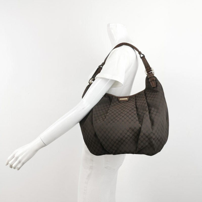 Celine牛皮帆布凱旋門印花字母logo徽標單肩包-1